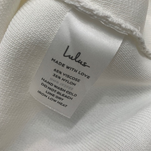 Lulus White bodysuit - Picture 6 of 6